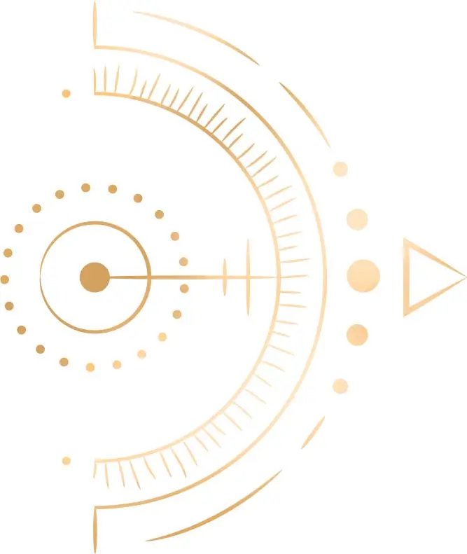 Goldener Pfeil zeigt auf den aktuellen Intuitionsblog-Artikel von Jacqueline Le Saunier - links