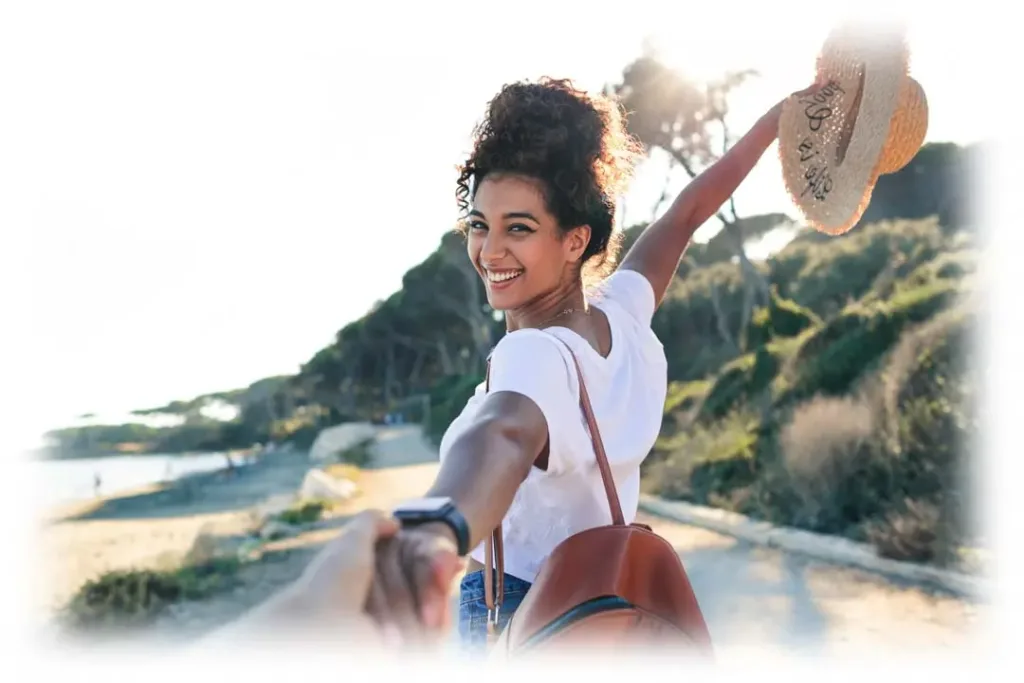 Spirit Mission Onlinekurs: Frau geht ihren Seelenweg